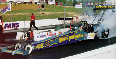 Clay Millican 2001 IHRA Top Fuel Champion